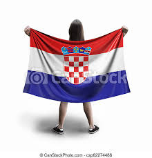 No need to register, buy now! Women And Croatian Flag Canstock