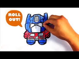 how to draw optimus prime from
