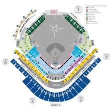 Tropicana Field Seating Map Tampa Bay Rays Map Tampa
