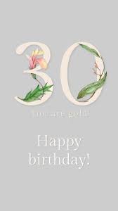 30th Birthday Wishes Page 2 gambar png