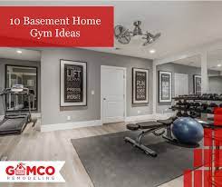 10 Basement Home Gym Ideas Gamco
