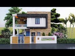 30x40 Duplex House Design 3d 1500 Sq