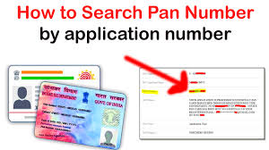 pan number by application number