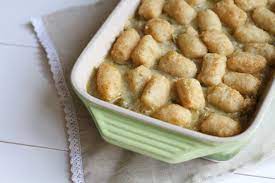 Best cauliflower cheesy tater tot casserole recipe : Cauliflower Tot Casserole Joyfully So