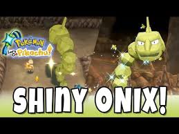 Crazy Shiny Onix Catch Reaction Pokemon Lets Go Shiny Pokedex 95