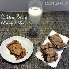 raisin bran breakfast bars