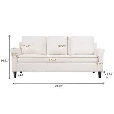 3 Seater Sofa In Cream 21067w