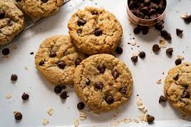 easy chocolate chip oatmeal cookies