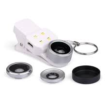 Buy Cell Phone Camera Lens Kits Fill Light 198 Degree