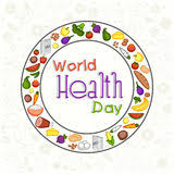 World Health Day Concept With Healthy Food Stock