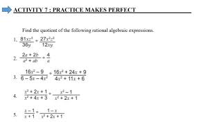 Find The Quotient Of The Following