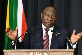 President ramaphosa meets with president sal ahead of the summit for the financing of african president ramaphosa attends the welcome dinner in honour of african heads of state and. Ramaphosa To Address South Africa On Coronavirus Lockdown Tonight