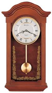 Bulova C4443 Baronet Clock Brown