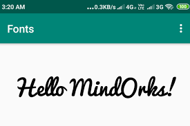 Using Custom And Downloadable Fonts In Android