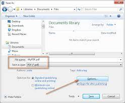 how to convert word to pdf and
