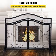 Vevor Fireplace Screen 39 X 26 6 Inch