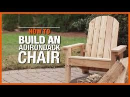 how to build a diy adirondack chair