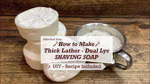 dual lye shaving soap