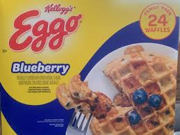 kellogg s eggo waffles blueberry