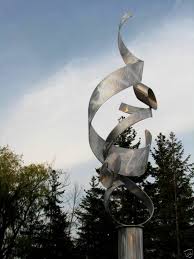 Fine Art Outdoor Metal Sculpture Large