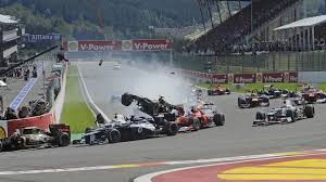 The belgian government has authorised the holding of the belgian grand prix 2021 with the possibility of hosting up to 75,000 spectators per day. Big Crash At 2012 Belgian Grand Prix Results Video