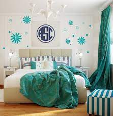 Circle Monogram Wall Decals For Girls
