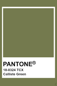 Pantone Calliste Green In 2019 Pantone Pantone Colour