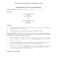 Lease Renewal Form Agreement Template Lease Renewal Letter Tenant