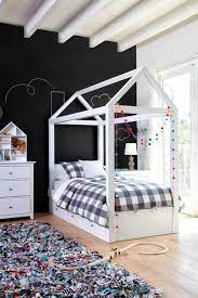 The frame, for the most part, is easy to assemble by yourself; Taylor White Twin Canopy House Bed With 3 Drawer Storage Bedroom Design Bedroom Diy Minimalist Living Room