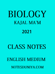 kajal mam biology cl notes english
