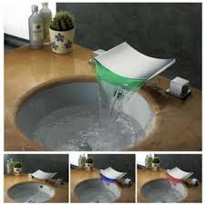 Led Bathroom Vessel Sink Faucet