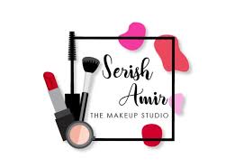 do elegant makeup logo design with