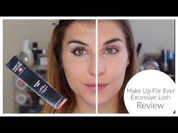 make up for ever excessive lash review