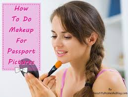 how to do makeup for pport pictures