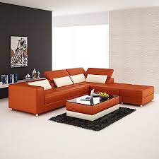 Corner Sofa L Shape Upholstered Premium