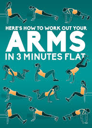 arms in three minutes