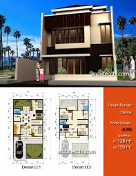 7 denah desain rumah 6×10 minimalis dan sederhana. Desain Rumah Minimalis 2 Lantai 6 10 Mustajib Land