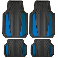 blue rubber sport floor mats 80124wdc