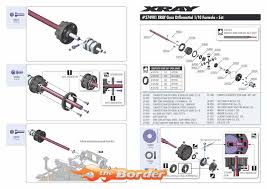 Xray Gear Differential 1 10 Formula Set 374901