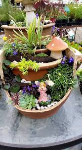 Miniature Garden Garden Clay Flower Pots
