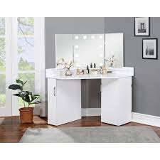 makeup vanity table with mirror