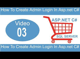 create admin login in asp net c