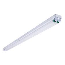 Orbit lighting wave ceiling light 1200mm. Metalux 2 Light 8 Ft White Fluorescent Strip Light With 2 T12 Light Sockets Ssf296t124wp The Home Depot