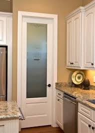 Frosted Glass Pantry Door