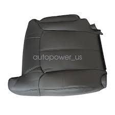 Gmc Sierra Leather Seat Cover Graphite
