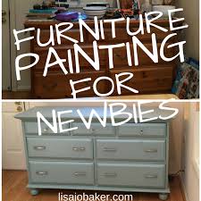 My First Time Painting Furniture Aka