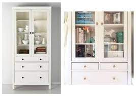 hemnes glass door cabinet drawers