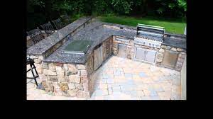 outdoor kitchen barbeque project