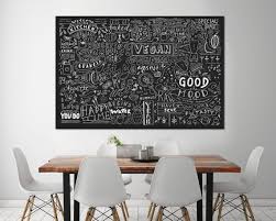 Chalkboard Kitchen Wall Art Chalkboard