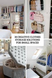 Find the ideal storage solution for your home with our range of perkin furniture. 38 Creative Clothes Storage Solutions For Small Spaces Digsdigs